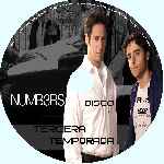 carátula cd de Numb3rs - Numbers - Temporada 03 - Disco 01 - Custom