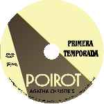 carátula cd de Agatha Christie - Poirot - Temporada 01 - Custom