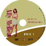 carátula cd de Ally Mcbeal - Temporada 05 - Disco 01 - Custom