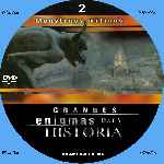 carátula cd de Grandes Enigmas De La Historia - Monstruos Miticos - Custom