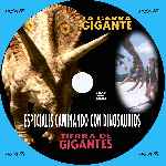 carátula cd de Bbc - Hombres Y Monstruos - Caminando Con Dinosaurios - Especiales - Custom
