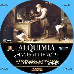 carátula cd de Grandes Enigmas De La Historia En Dvd - Volumen 18 - Alquimia Magia O Ciencia -