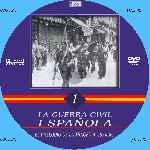 carátula cd de La Guerra Civil Espanola - 01 - El Preludio De La Trajedia - Custom