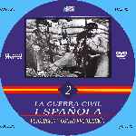 carátula cd de La Guerra Civil Espanola - 02 - Revolucion Y Contrarrevolcion - Custom