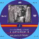 carátula cd de La Guerra Civil Espanola - 03 - La Guerra De Los Idealistas - Custom