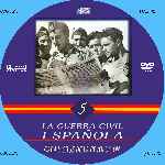 carátula cd de La Guerra Civil Espanola - 05 - Cara Y Cruz De La Revolucion - Custom