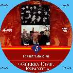 carátula cd de La Guerra Civil Espanola - 08 - Los Ninos De Rusia - Custom