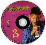 carátula cd de El Principe Del Rap En Bel-air - Temporada 01 - Disco 03 - Region 1-4