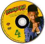 carátula cd de El Principe Del Rap En Bel-air - Temporada 01 - Disco 04 - Region 1-4