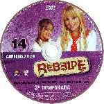 carátula cd de Rbd - Rebelde - Temporada 03 - Dvd 14