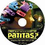 carátula cd de Por Que Se Frotan Las Patitas - Custom - V2