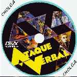 carátula cd de Ataque Verbal - Custom