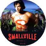 carátula cd de Smallville - Temporada 01 - Disco 02 - Custom
