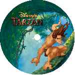 cartula cd de Tarzan - Clasicos Disney - Custom