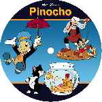 cartula cd de Pinocho - Clasicos Disney - Custom