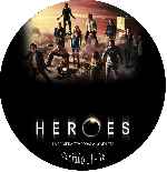carátula cd de Heroes - Temporada 01 - Capitulos 13-16 - Custom