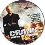 cartula cd de Crank - Veneno En La Sangre - Region 4