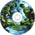 carátula cd de  Tmnt - Las Tortugas Ninja Estan De Vuelta - Region 4