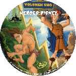 carátula cd de Heroes Disney - Volumen 01 - Custom