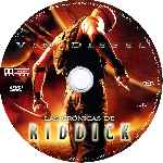 carátula cd de Las Cronicas De Riddick - Custom