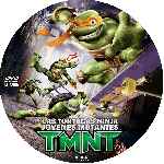 carátula cd de Tmnt - Las Tortugas Ninja Jovenes Mutantes - 2007 - Custom - V3