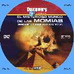 carátula cd de Discovery Channel - El Misterioso Mundo De Las Momias - Custom