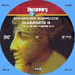 carátula cd de Discovery Channel - Grandes Egipcios - Ramses Ii - Custom