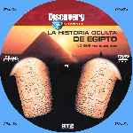 carátula cd de Discovery Channel - La Historia Oculta De Egipto - Custom