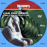 carátula cd de Discovery Channel - Las Esfinges - El Templo Perdido De Los Dioses - Custom