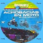 carátula cd de Discovery Channel - Maquinas Extremas - Acrobacias En Moto - Custom