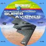 carátula cd de Discovery Channel - Maquinas Extremas - Super Aviones - Custom