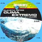 carátula cd de Discovery Channel - Planeta Feroz - Clima Extremo - Custom