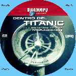 carátula cd de Discovery Channel - Dentro Del Titanic - Custom