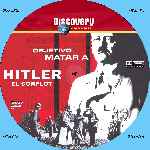 carátula cd de Discovery Channel - Objetivo Matar A Hitler - E Complot - Custom