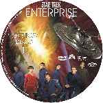 carátula cd de Star Trek - Enterprise - Temporada 01 - Disco 01 - Custom