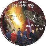 carátula cd de Star Trek - Enterprise - Temporada 01 - Disco 02 - Custom