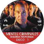 carátula cd de Mentes Criminales - Temporada 02 - Disco 01 - Custom
