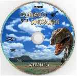 carátula cd de Bbc - Caminando Entre Dinosaurios - 1999 - Disco 01 - Custom