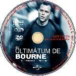 carátula cd de El Ultimatum De Bourne - Custom - V02