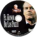 cartula cd de El Honor De Los Prizzi - Custom