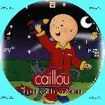 cartula cd de Caillou - Volumen 08 - Juega Con Las Estrellas - Custom