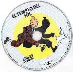 carátula cd de Las Aventuras De Tintin - El Templo Del Sol