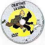 carátula cd de Las Aventuras De Tintin - Objetivo La Luna