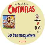carátula cd de Cantinflas - Los Tres Mosqueteros - Custom