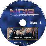 cartula cd de Ncis - Navy - Investigacion Criminal - Temporada 02 - Disco 01 - Custom