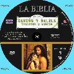 cartula cd de La Biblia - Volumen 09 - Sanson Y Dalila Ii - Custom