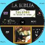 cartula cd de La Biblia - Volumen 12 - Salomon I - Custom