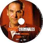 carátula cd de Mentes Criminales - Temporada 01 - Disco 01 - Custom - V2