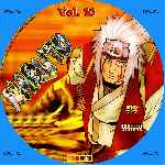 carátula cd de Naruto - Volumen 10 - Custom