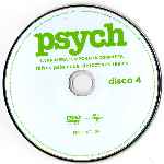 carátula cd de Psych - Temporada 01 - Disco 04 - Region 4